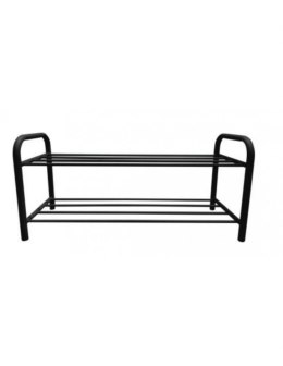 Metalowa Półka Regał Stojak na buty - 2 poziomy