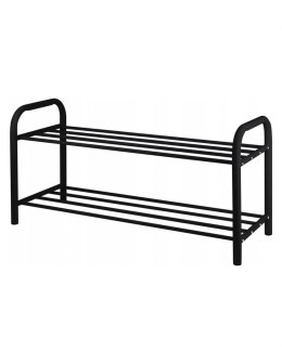 Metalowa Półka Regał Stojak na buty - 2 poziomy