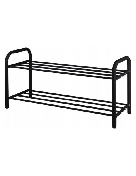 Metalowa Półka Regał Stojak na buty - 2 poziomy