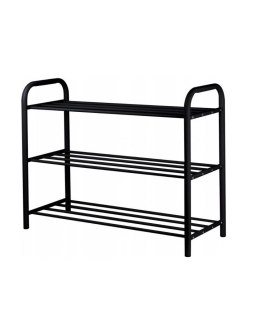 Metalowa Półka Regał Stojak na buty - 3 poziomy