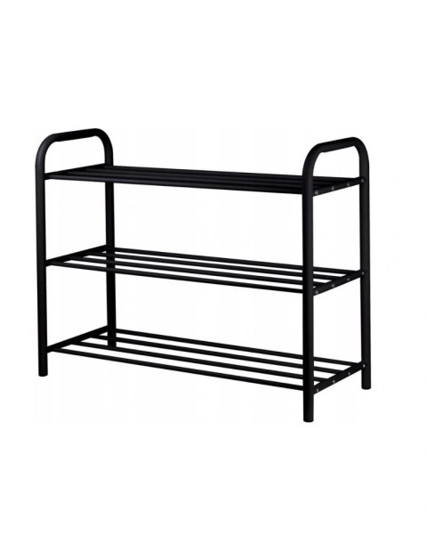 Metalowa Półka Regał Stojak na buty - 3 poziomy