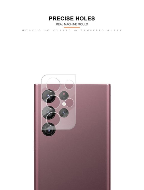 Mocolo Silk Camera Lens Glass - Szkło ochronne na obiektyw aparatu Samsung Galaxy S22 Ultra