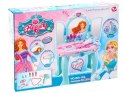 Interaktywna TOALETKA dla księżniczki AKCESORIA Melodie + światło ZA1510