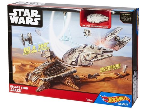 Zestaw Hot Wheels Star Wars STATEK KOSMICZNY Napęd + dźwięk bitwy ZA2744