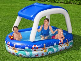Bestway Dmuchany basen z odpinanym daszkiem + kierownica Sea Captain 54370