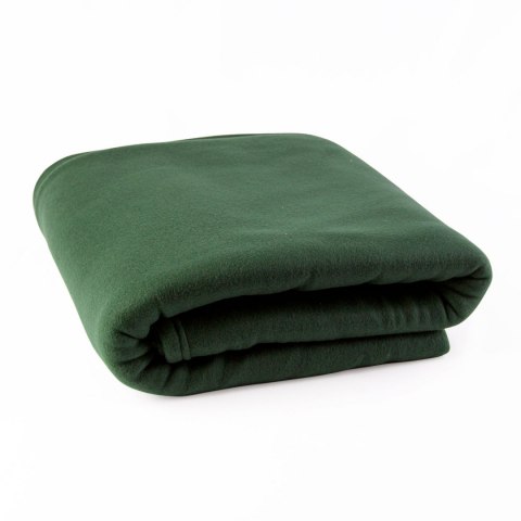 Koc polarowy SOFTI/zieleń butelkowa/150x200