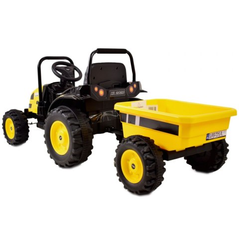 MEGA TRAKTOR Z PRZYCZEPĄ. MIĘKKIE SIEDZENIE, PILOT, RADIO FM/HL388