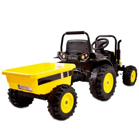 MEGA TRAKTOR Z PRZYCZEPĄ. MIĘKKIE SIEDZENIE, PILOT, RADIO FM/HL388