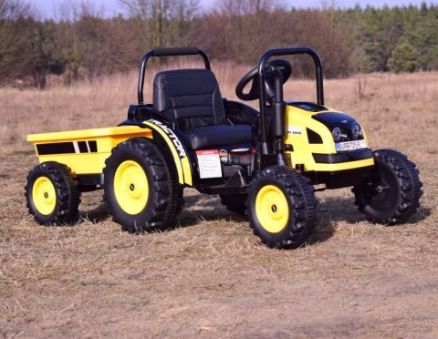 MEGA TRAKTOR Z PRZYCZEPĄ. MIĘKKIE SIEDZENIE, PILOT, RADIO FM/HL388