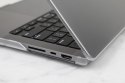 Moshi iGlaze Hardshell Case - Obudowa MacBook Pro 14" (2021) (Stealth Clear)