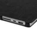 Incase Textured Hardshell in Woolenex - Materiałowa obudowa MacBook Pro 14" (2021) (grafitowy)