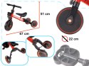 Rowerek biegowy Trike Fix Mini rower wielofunkcyjny 3w1 czerwony