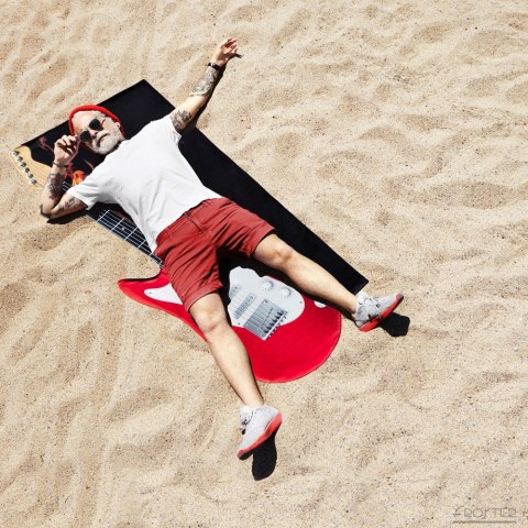 Ręcznik Gitara PLAŻOWY kąpielowy na plażę basen