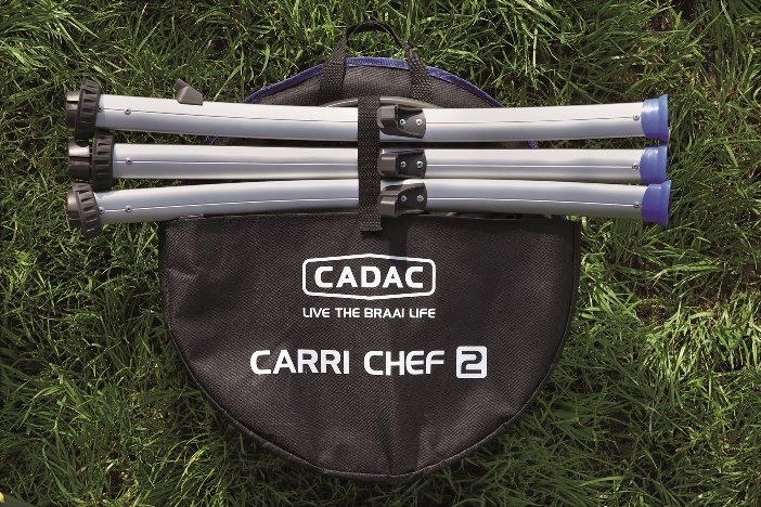 Grill gazowy CADAC BBQ/Plancha Carri Chef 47cm z pokrywą