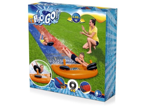 Bestway Podwójny ślizg SUPER WYŚCIG Długi - 4,88m 52391