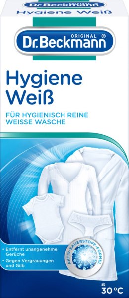 Dr. Beckmann Hygiene Weiss Wybielacz do Tkanin 500 g