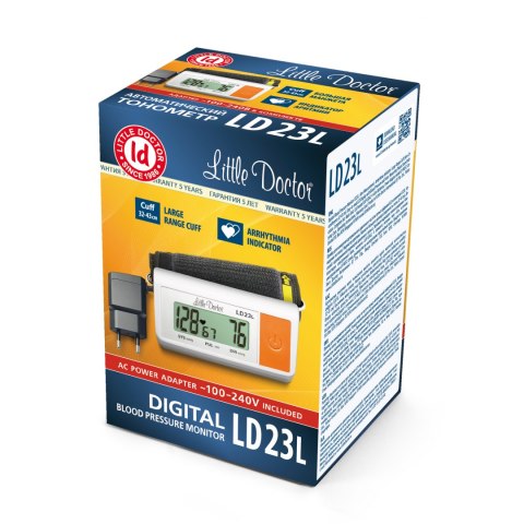 LD23L Ciśnieniomierz elektroniczny - AUT+ZASILACZ