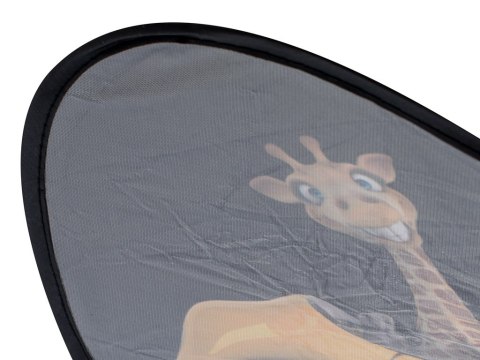 Kurtyna statyczna przeciwsłoneczna osłona okna samochodu żyrafa zestaw 2 szt.