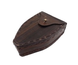 Podróżna lupa w skórzanym etui C-60