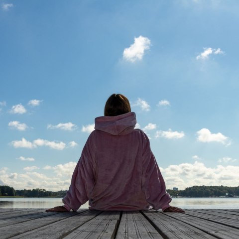 Bluzair Koco Bluza Oversize z Kapturem Polska XXL