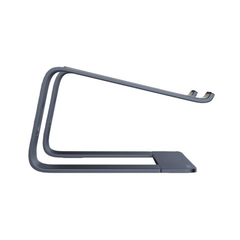 Crong AluBench - Ergonomiczna podstawka pod laptopa z aluminium (grafitowy)
