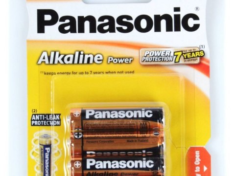 Bateria Alkaliczna Panasonic 1,5V LR03 AAA - Blister 4 Szt