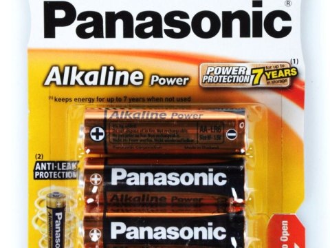Bateria Alkaliczna Panasonic 1,5V LR6 AA - Blister 4 Sztuki