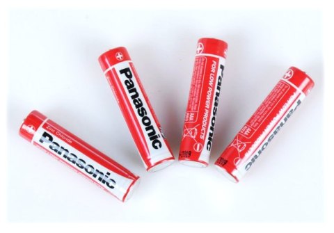 Bateria Cynkowo-Węglowa Panasonic 1,5V R03 AAA - Blister 4 szt.