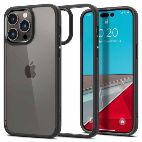 Spigen Ultra Hybrid - Etui do Apple iPhone 14 Pro (Czarny)