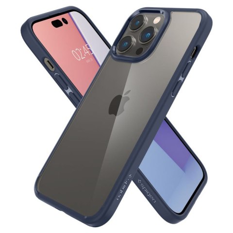 Spigen Ultra Hybrid - Etui do Apple iPhone 14 Pro (Granatowy)