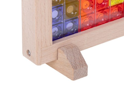 Gra logiczna układanka z klocków stojąca