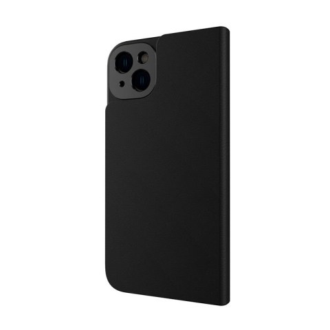 Moshi Overture MagSafe - Skórzane etui 3w1 z klapką iPhone 14 (Black)