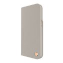 Moshi Overture MagSafe - Skórzane etui 3w1 z klapką iPhone 14 Plus (Gray)