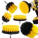 Szczotki na wiertarkę wkrętarkę sprzątające czyszczące wielozadaniowe zestaw 5 sztuk