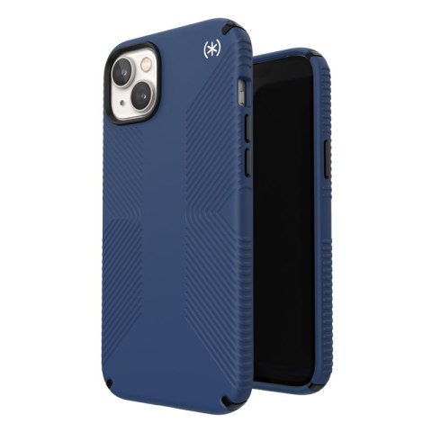 Speck Presidio2 Grip - Etui iPhone 14 Plus z powłoką MICROBAN (Coastal Blue / Black / White)
