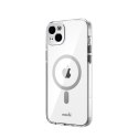 Moshi iGlaze MagSafe - Etui iPhone 14 Plus (Silver)