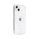 Crong Clear MAG Cover - Etui iPhone 14 MagSafe (przezroczysty)
