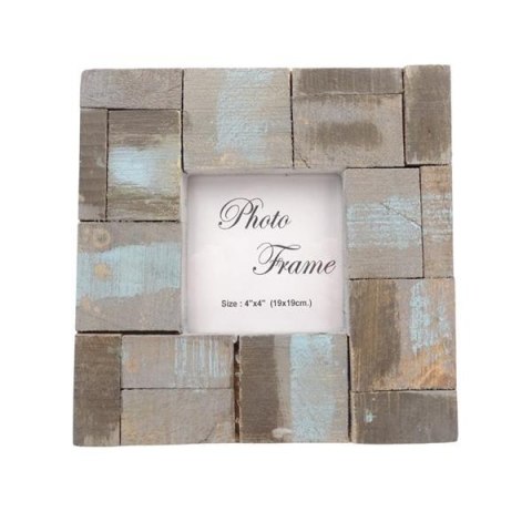 Drewniana ramka na zdjęcia 30350 mix - format 10x10cm