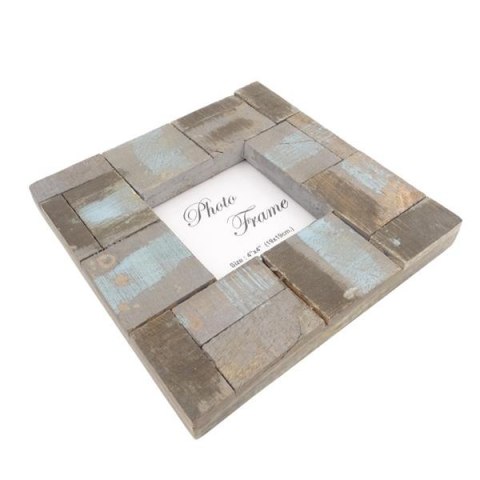 Drewniana ramka na zdjęcia 30350 mix - format 10x10cm