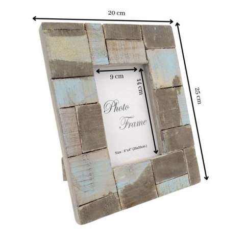 Drewniana ramka na zdjęcia 30351 mix - format 15x10cm