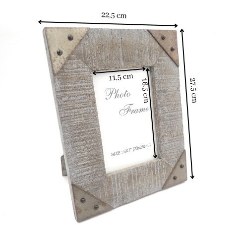 Drewniana ramka na zdjęcia - 30374, format zdjęcia 10x15cm