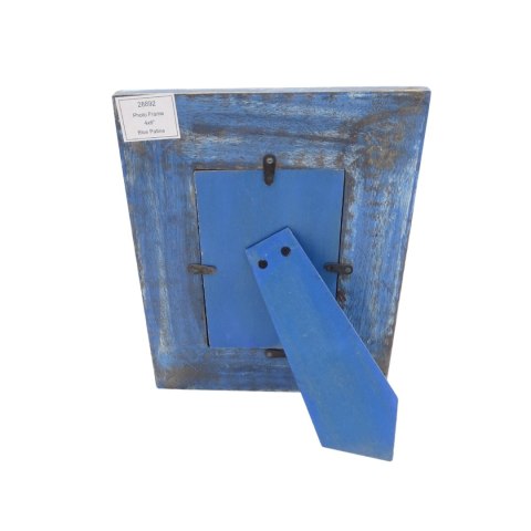 Drewniana ramka na zdjęcia Blue - 28892 - format 15x10cm
