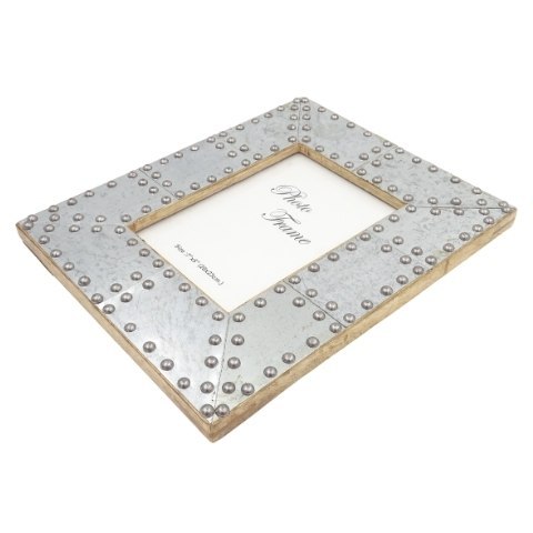 Drewniana ramka na zdjęcia "silver" 30159 - format 18x13cm.