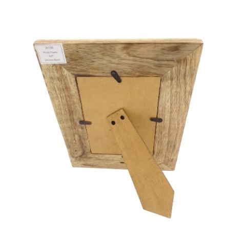 Drewniana ramka na zdjęcia "silver" 30159 - format 18x13cm.