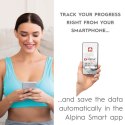 Alpina - Inteligentna waga łazienkowa z aplikacją do monitorowania 180 kg