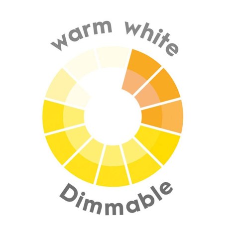 Alpina - Inteligentna żarówka Wi-Fi trzonek E27 moc 7 W kolor biały ciepły