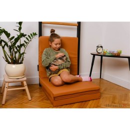 Materac gimnastyczny składany 180cm BenchK brązowy