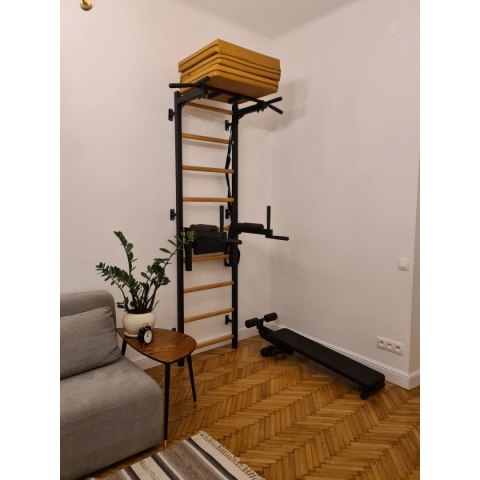 Materac gimnastyczny składany 180cm BenchK brązowy