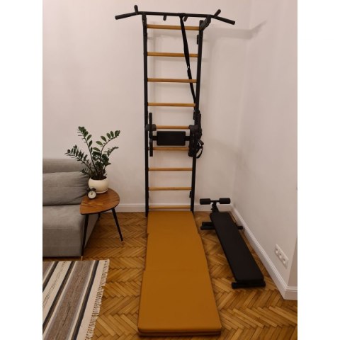 Materac gimnastyczny składany 180cm BenchK brązowy