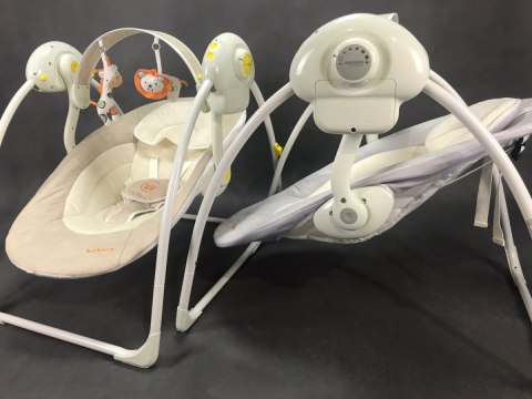 Bujaczek automatyczny KIDI SWING - beżowy